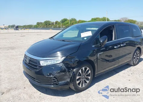 2024 Honda Odyssey Ex-L из США, поврежденный, VIN 5FNRL6H68RB017184